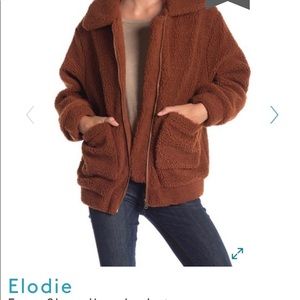 NWT Elodie teddy jacket sz M